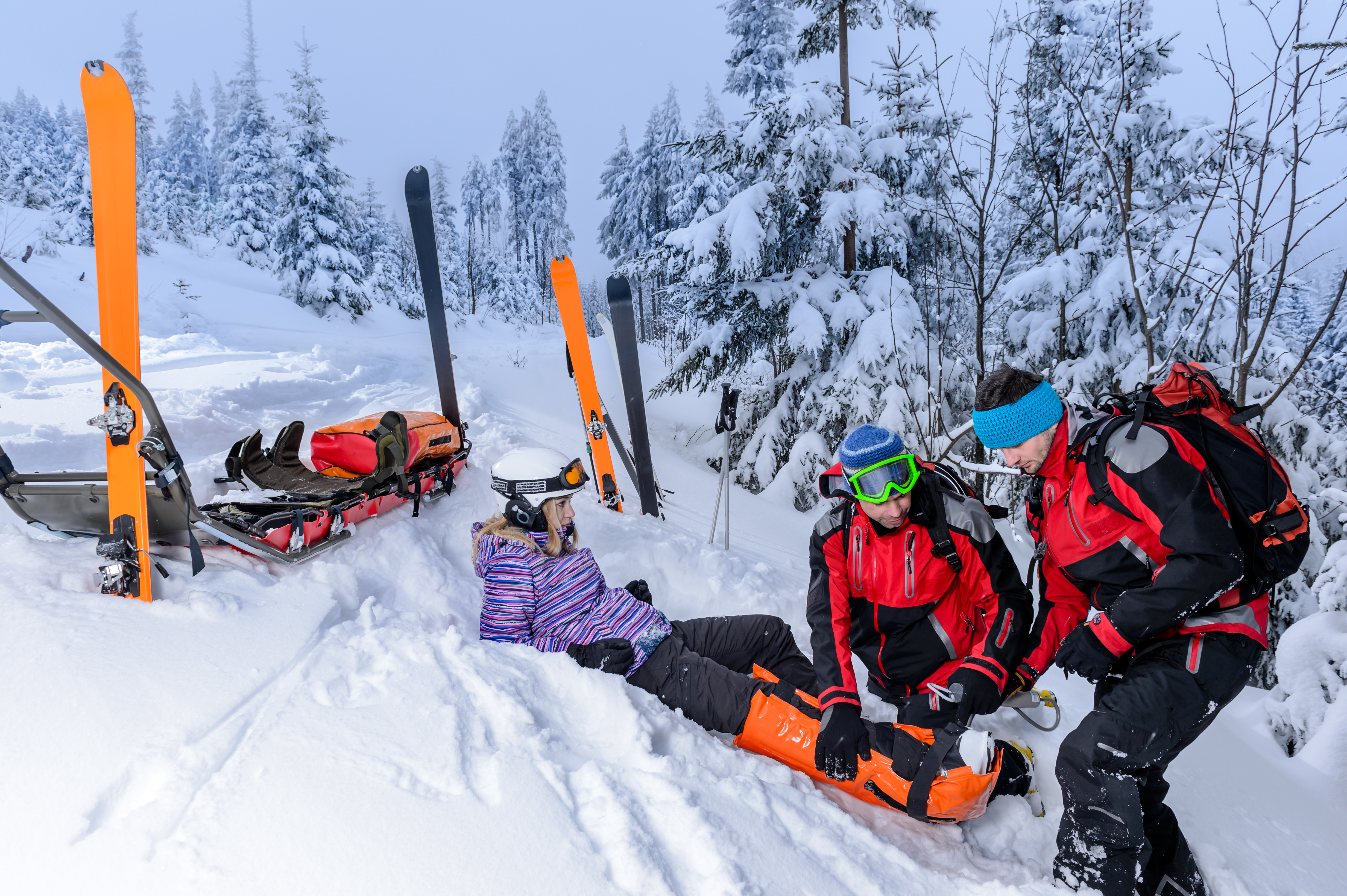 Jak se pojistit na lyže záchranáři